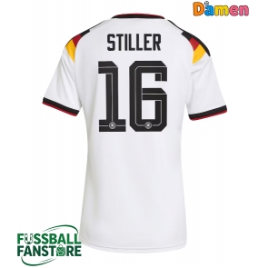 Deutschland Angelo Stiller #16 Replik Heimtrikot Damen WM 2026 Kurzarm